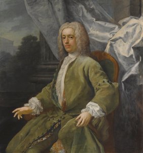 Ritratto di un Gentiluomo Seduto, Tre Quarti di Lunghezza da Jacopo Amigoni